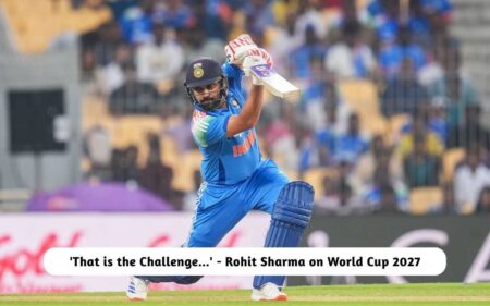 Rohit Sharma on World Cup 2027