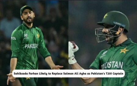 Sahibzada Farhan Replace Salman Ali Agha as Pakistan's T20I Captain