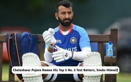 Cheteshwar Pujara Names His Top 5 No. 3 Test Batters