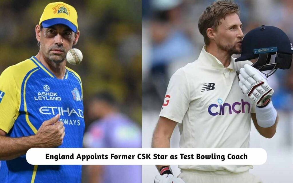 England Appoints Former CSK Star