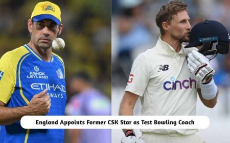 England Appoints Former CSK Star