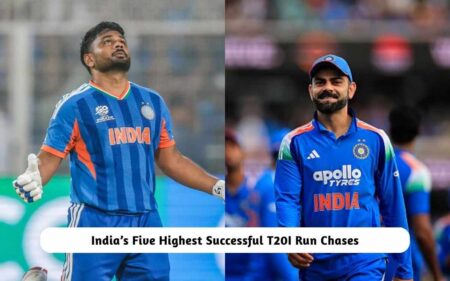 India’s Five Highest Successful T20I Run Chases
