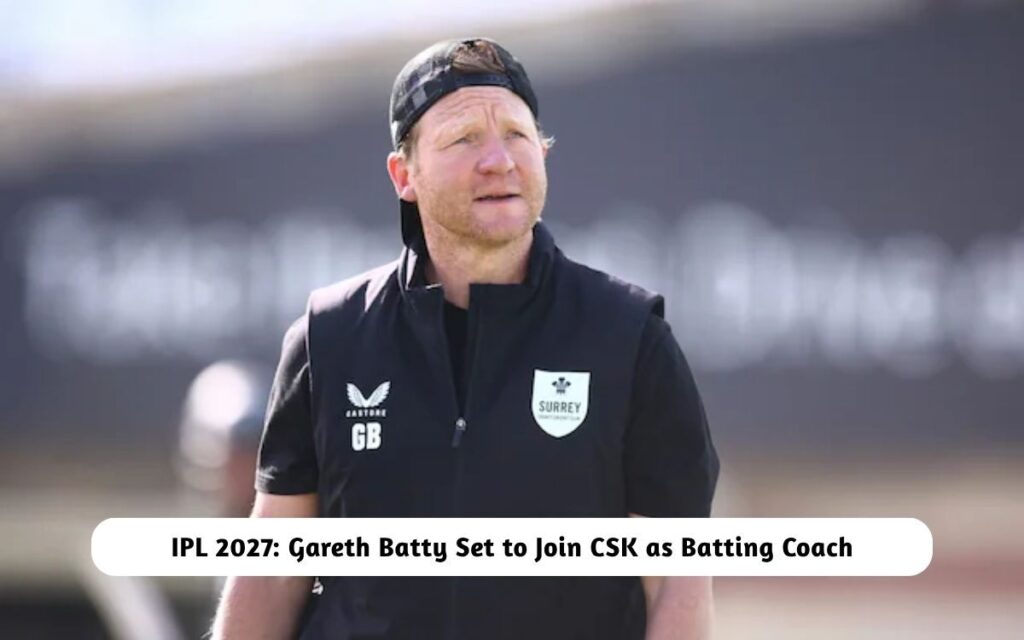 Gareth Batty Set to Join CSK as Batting Coach