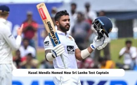 Kusal Mendis Named New Sri Lanka Test Captain