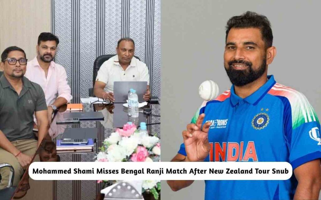 Mohammed Shami Misses Bengal Ranji Match