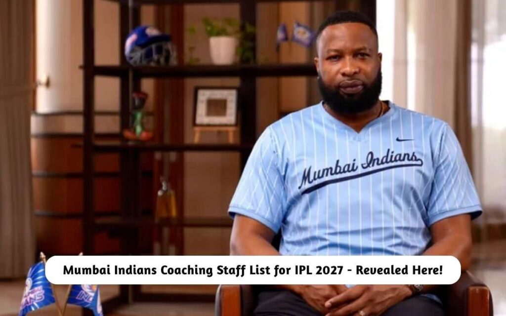 Mumbai Indians Coaching Staff