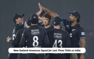 New Zealand Announce Squad for Last Three T20Is vs India as Star Bowler Ruled Out! New Zealand Announce Squad for Last Three T20Is vs India