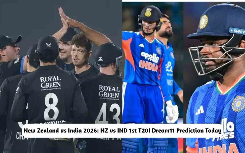 NZ vs IND 1st T20I Dream11 Prediction