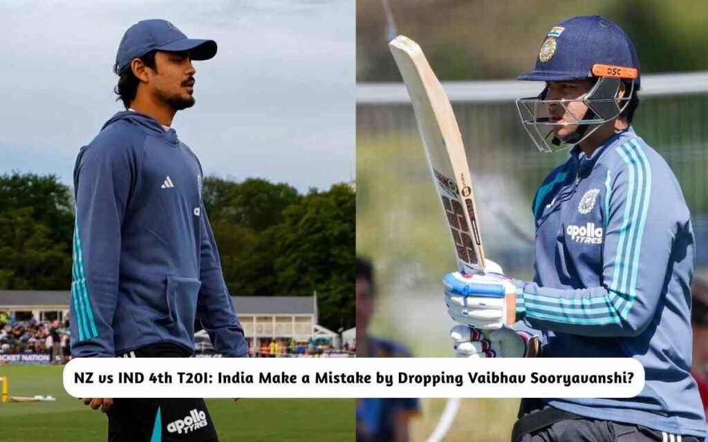 NZ vs IND 4th T20I: India's Mistake Dropping Vaibhav Sooryavanshi