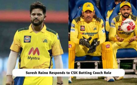 Suresh Raina CSK Batting Coach Role