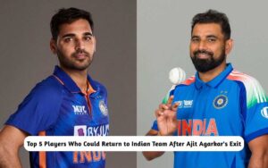 Top 5 Players Who Could Return to Indian Team After Ajit Agarkar’s Exit – Checkout Here! Top 5 Players Who Could Return to Indian Team After Ajit Agarkar's Exit