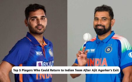 Top 5 Players Who Could Return to Indian Team After Ajit Agarkar’s Exit – Checkout Here! Top 5 Players Who Could Return to Indian Team After Ajit Agarkar's Exit